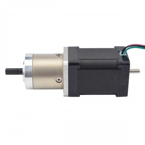 Nema 14 L=52mm con eje trasero y orificio para tornillo y relación de transmisión 14:1 Caja de cambios