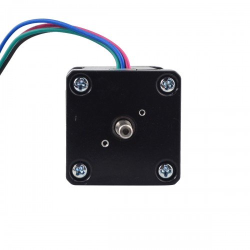 Nema 14 L=52mm con eje trasero y orificio para tornillo y relación de transmisión 14:1 Caja de cambios