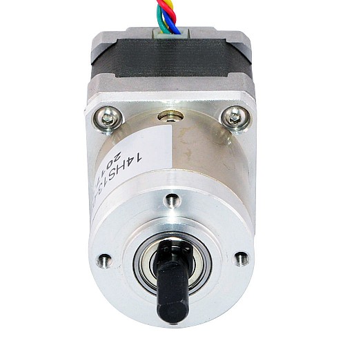 Motor pasoA paso Nema 14 Bipolar L=33mm con relación de transmisión 19:1 Reductor planetario