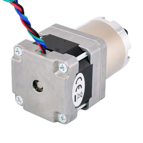 Motor Nema 16 Bipolar L=33mm con relación de engranaje 14:1 Caja de engranajes planetarios