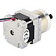 Motor pasoA paso Nema 16 Bipolar L=33mm con relación de transmisión 5:1 Reductor planetario