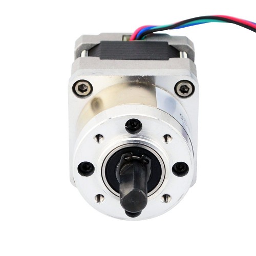 Motor pasoA paso Nema 16 Bipolar L=33mm con relación de transmisión 5:1 Reductor planetario