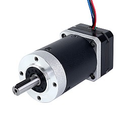CN en oferta - Motor paso a paso Nema 17 Bipolar L=20,5mm con relación de engranaje 100:1 Caja de cambios planetaria