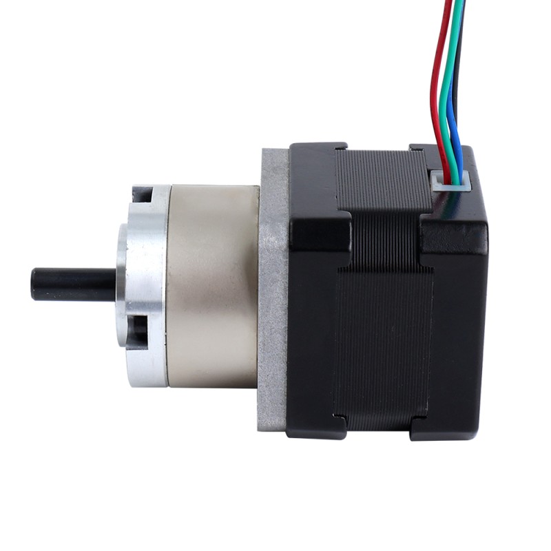 Motor Nema 17 Bipolar con relación de transmisión 5: 1 Reductor planetario con cable y conector de 300 mm