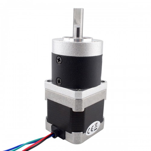 Motor Nema 17 L=39mm Relación de transmisión 10:1 Reductor planetario de alta precisión