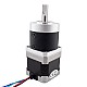 Motor Nema 17 L=39mm Relación de transmisión 10:1 Reductor planetario de alta precisión
