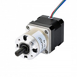 Motor paso a paso Nema 17 Bipolar L=40mm con relación de transmisión 27:1 Reductor planetario