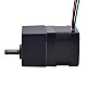 Nema 17 Motor pasoA paso Spur Gearbox Relación de transmisión 10:1