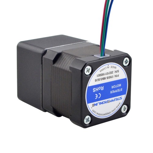 Nema 17 Motor pasoA paso Spur Gearbox Relación de transmisión 10:1