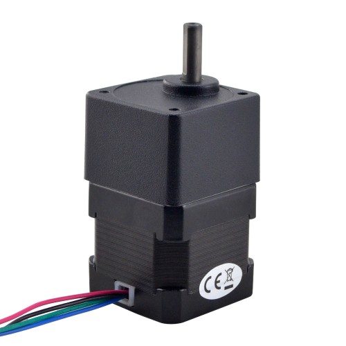 Nema 17 Motor pasoA paso Spur Gearbox Relación de transmisión 10:1