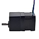 Nema 17 Motor paso a paso Spur Gearbox Relación de transmisión 50:1