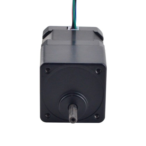 Nema 17 Motor paso a paso Spur Gearbox Relación de transmisión 50:1