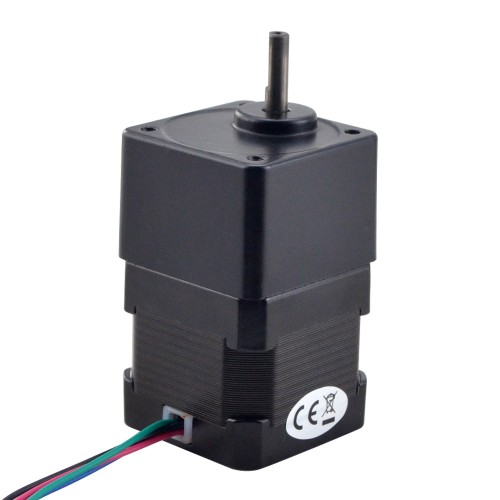 Nema 17 Motor paso a paso Spur Gearbox Relación de transmisión 50:1