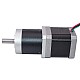 Motor Nema 17 L=48mm Relación de transmisión 20:1 Reductor planetario de alta precisión