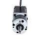 Motor paso a paso Nema 17 bipolar L=60mm w/ con caja de cambios planetaria serie MG relación de reducción 100:1 - 17HS24-2104S-MG100 | StepperOnline