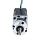 Motor paso a paso Nema 17 bipolar L=60mm w/ con caja de cambios planetaria serie MG relación de reducción 5:1 - 17HS24-2104S-MG5 | StepperOnline