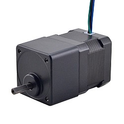 Motor paso a paso Nema 17 L=28mm con caja de engranajes rectos Relación de transmisión 50:1