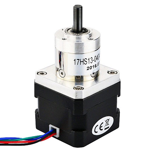Bipolar pasoA paso Nema 17 L=33mm con Relación de transmisión 5:1 Reductor planetario pequeños Bipolar pasoA paso Nema 17 L=33mm con Relación de transmisión 5:1 Reductor planetario pequeños