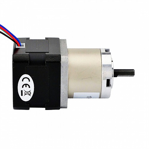 Motor pasoA paso Nema 17 Bipolar L=33mm con relación de transmisión 27:1 Reductor planetario Motor pasoA paso Nema 17 Bipolar L=33mm con relación de transmisión 27:1 Reductor planetario