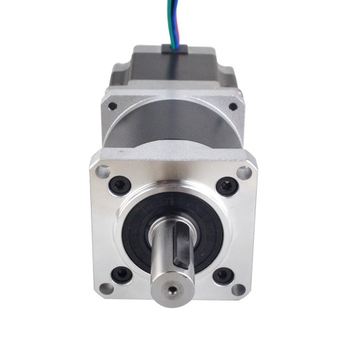 Motor de doble eje Nema 23 L=56mm Relación de transmisión 50:1 Reductor planetario de alta precisión