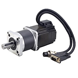 Motor de circuito cerrado Nema 23 L=56mm Relación de engranaje 100:1 Reductor planetaria