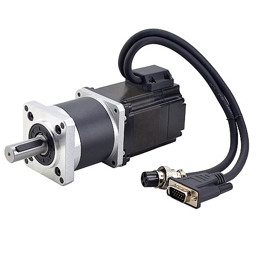 Motor de circuito cerrado Nema 23 L=56mm Relación de engranaje 100:1 Reductor planetaria