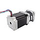 Motor Nema 23 L=76mm Relación de transmisión 10:1 Reductor planetario de alta precisión Motor Nema 23 L=76mm Relación de transmisión 10:1 Reductor planetario de alta precisión