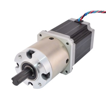 Motor paso a paso Nema 23 Bipolar L=76mm con relación de transmisión 15:1 Reductor planetario