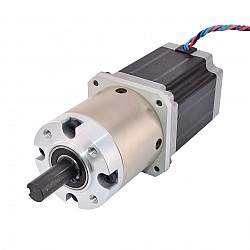 Motor paso a paso Nema 23 Bipolar L=76mm con relación de transmisión 15:1 Reductor planetario