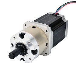 Motor paso a paso Nema 23 Bipolar L=76mm con relación de transmisión 4:1 Reductor planetario