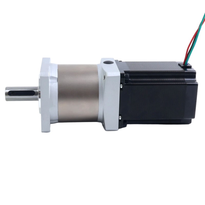 Motor paso a paso Nema 23 bipolar L=76,5mm con caja de cambios planetaria serie EG relación de reducción 50:1 - 23HS30-2904S-EGS50 | StepperOnline