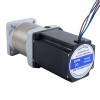 Motor paso a paso Nema 23 bipolar L=76,5mm con caja de cambios planetaria serie EG relación de reducción 50:1 - 23HS30-2904S-EGS50 | StepperOnline