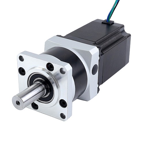Motor paso a paso Nema 23 L=76.5mm Relación de transmisión 4:1 Reductor planetario de la serie MG - 23HS30-2904S-MG4 | StepperOnline