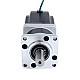 Motor paso a paso Nema 23 L=76.5mm Relación de transmisión 4:1 Reductor planetario de la serie MG - 23HS30-2904S-MG4 | StepperOnline
