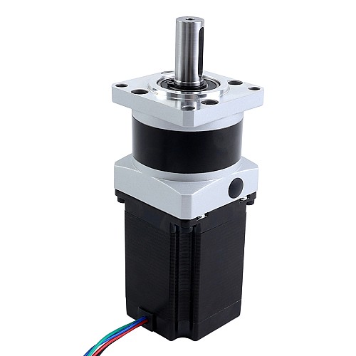 Motor paso a paso Nema 23 L=76.5mm Relación de transmisión 4:1 Reductor planetario de la serie MG - 23HS30-2904S-MG4 | StepperOnline
