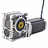 Motor Nema 23 L=113mm Relación de transmisión 20:1 Caja de engranajes helicoidales NMRV30