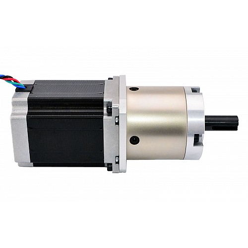 Motor paso a paso Nema 23 Bipolar L=76mm con relación de transmisión 15:1 Reductor planetario Motor paso a paso Nema 23 Bipolar L=76mm con relación de transmisión 15:1 Reductor planetario