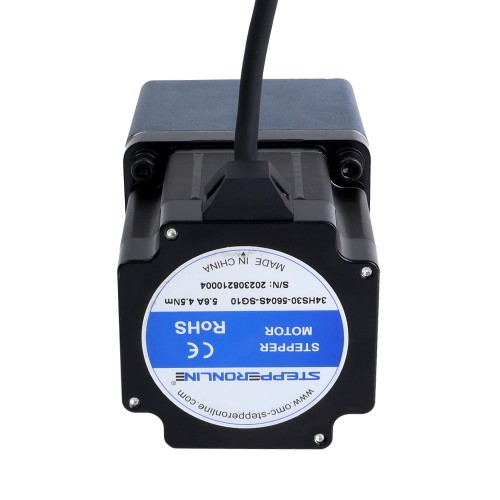Motor paso a paso Nema 34 L = 76mm Relación de engranajes Caja de engranajes rectos 10:1