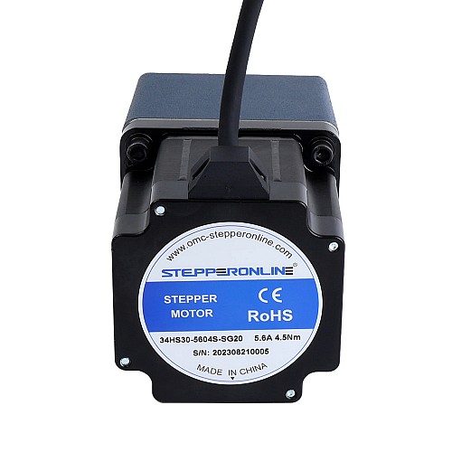 Motor paso a paso Nema 34 L = 76mm Relación de engranajes Caja de engranajes rectos 20:1
