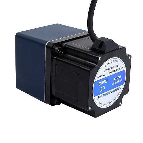 Motor paso a paso Nema 34 L = 76mm Relación de engranajes Caja de engranajes rectos 50:1