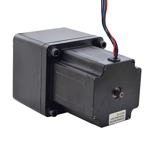 Nema 34 Bipolar L=97mm con eje trasero y Relación de transmisión 13:1 Caja de engranajes rectos Nema 34 Bipolar L=97mm con eje trasero y Relación de transmisión 13:1 Caja de engranajes rectos