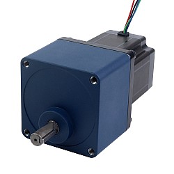 Nema 34 Bipolar L=98mm con eje trasero y relación de transmisión 9:1 Caja de engranajes rectos