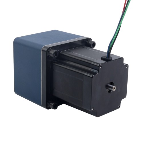 Nema 34 Bipolar L=98mm con eje trasero y relación de transmisión 9:1 Caja de engranajes rectos Nema 34 Bipolar L=98mm con eje trasero y relación de transmisión 9:1 Caja de engranajes rectos