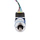 Motor pasoA paso Nema 8 Bipolar L=38mm con relación de transmisión 19:1 Reductor planetario Motor pasoA paso Nema 8 Bipolar L=38mm con relación de transmisión 19:1 Reductor planetario
