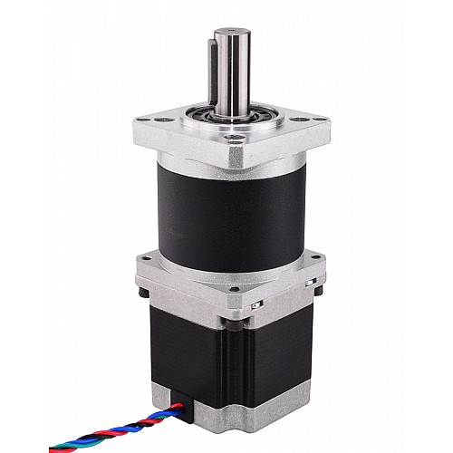 Motor Nema 23 L=56mm Relación de transmisión 5:1 Reductor planetario de alta precisión Motor Nema 23 L=56mm Relación de transmisión 5:1 Reductor planetario de alta precisión