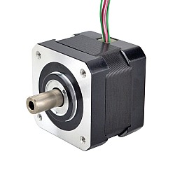 Motor paso A paso de eje hueco Nema 17 Bipolar 0.25Nm(35.4oz.in) 1.5A 42x42x33.8mm