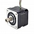 Motor paso A paso de eje hueco Nema 17 Bipolar 0.25Nm(35.4oz.in) 1.5A 42x42x33.8mm