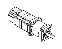Motor con codificador y freno y caja de cambios Motor con codificador y freno y caja de cambios