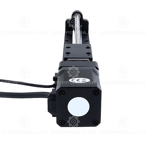 Actuador lineal de husillo de bolas con motorNema 8 2.5A Carrera 200mm 0.50Nm(70.81oz.in) Paso 4mm(0.15748) - LMD17S19BDB25-200 | StepperOnline