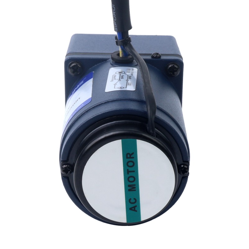 Ofertas almacén EE. UU. - 6W 110VAC Motor de velocidad variable de CA monofásico con caja de cambios rectos